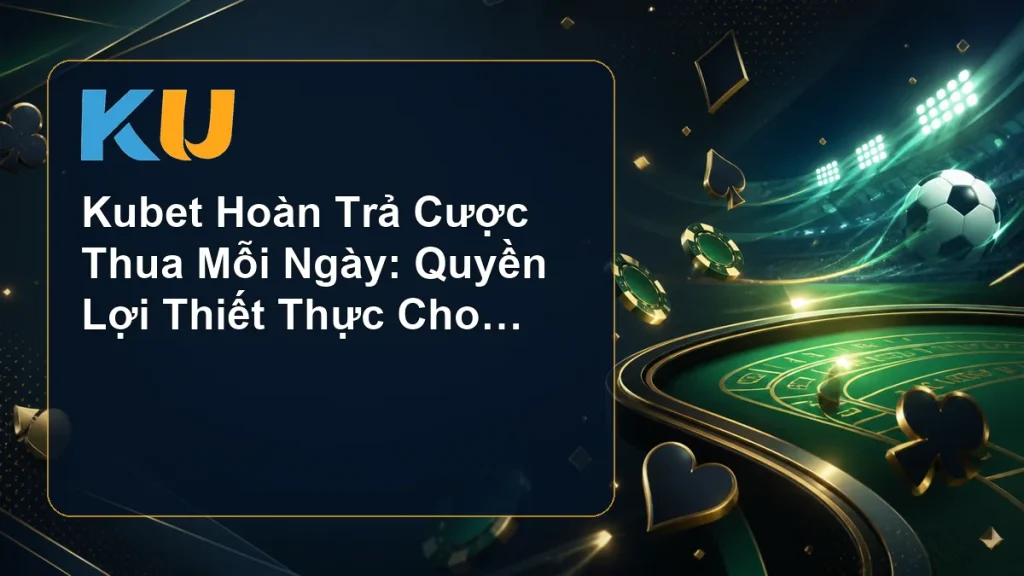 Kubet Hoàn Trả Cược Thua Mỗi Ngày: Quyền Lợi Thiết Thực Cho Thành Viên - hình đại diện KU 63